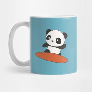 Kawaii Cute Surfing Panda T-Shirt Mug